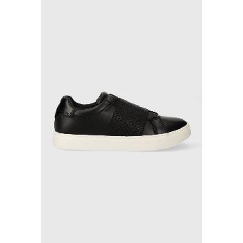 Calvin Klein Кожени маратонки Calvin Klein CLEAN CUPSOLE SLIP ON в черно HW0HW02007 (HW0HW02007)