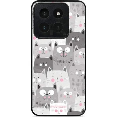 Mobiwear Glossy Xiaomi 14 - G045G - Kočičky
