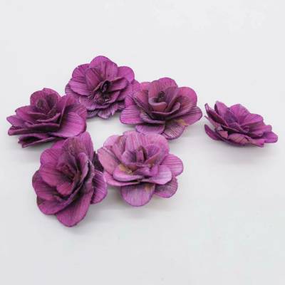 Betal rose 6 cm / 50ks - světlá fialová - SU1193