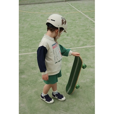 Konges Sløjd Детски памучен суичър Konges Sløjd SPOTTY LS POLO GOTS (KS105088.PPY2)