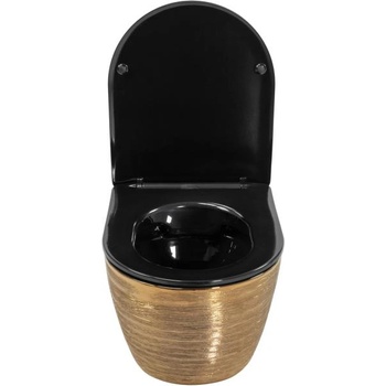 Image 1 of Rea Carlo Flat Brush Gold REA-C3300