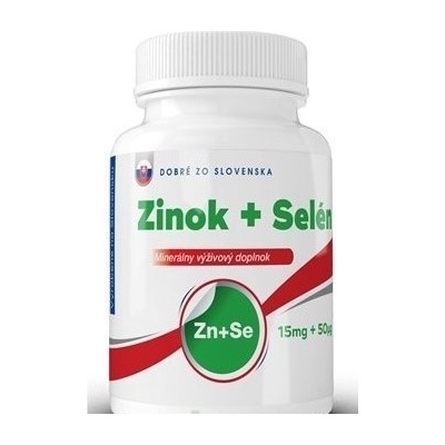 Dobré z SK Zinok 15 mg + Selén 50 μg 100+20 tabliet