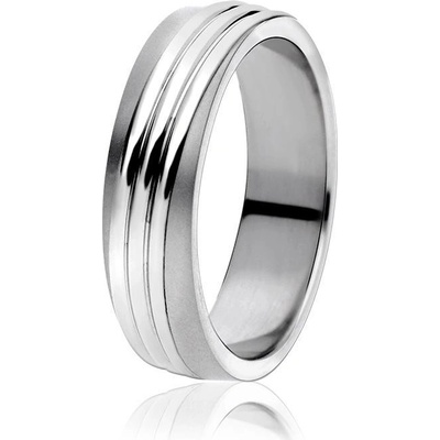 MPM Snubní ocelový prsten z chirurgické oceli Wedding ring 5241B