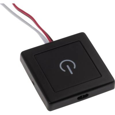 T-LED Skříňový spínač IRD1 12-24V černý