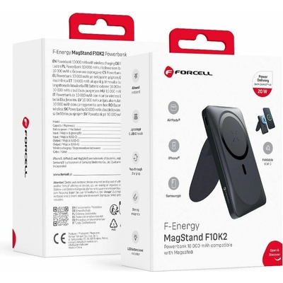 Forcell F-Energy F10K2 10000 mAh čierna