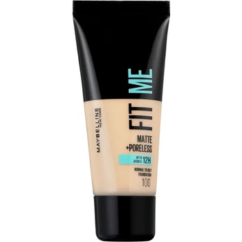 Maybelline Sjednocující make-up s matujícím efektem Fit Me! Matte & Poreless Make-Up 100 Warm Ivory 30 ml