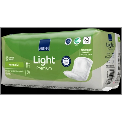 Abena Light Normal 2 anatomické vložky 12 ks