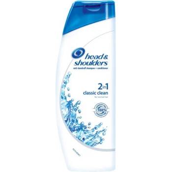 Image 1 of Head & Shoulders Classic Clean 2 in 1 - Шампоан и балсам против пърхот 2 в 1, 200мл