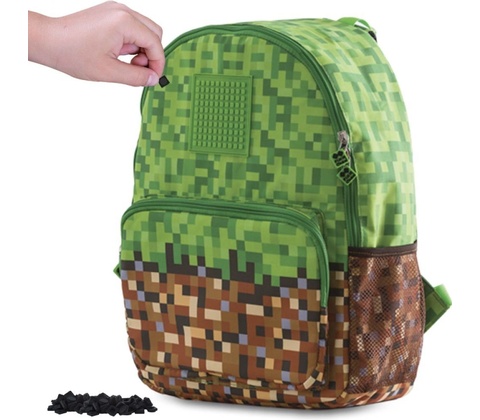 Pixie Crew Minecraft zelený/hnědý