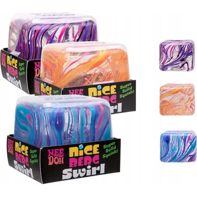 Schylling NeeDoh Mačkací kostka Nice Berg Swirl