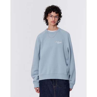 Carhartt WIP W' Signature Sweat Dusty Ice / White