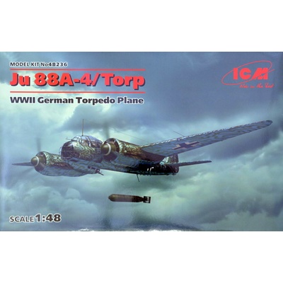 ICM Ju 88A-4/Torp German WWII Torpedo Plane 1:48