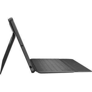 Logitech Rugged Folio калъф за iPad 10-то поколение със сива клавиатура за Великобритания (920-011206) (920-011206)
