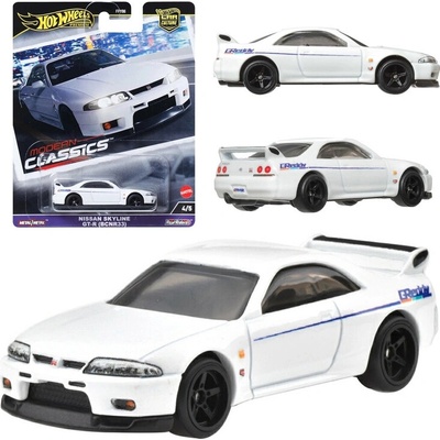 Hot Wheels Premium kovový model nissan skyline gtr 1:64