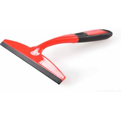 GoEco® | Stěrka na okna, skla & zrcadla 22 cm | protiskluzová rukojeť | červená, červená – Zboží Dáma