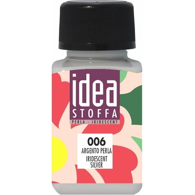 Maimeri Idea Stoffa farba na látky iridescent silver 60 ml