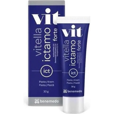 Vitella Ictamo Forte pasta s bílým ichthyolem 30 g – Zboží Dáma
