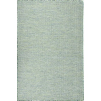 Image 1 of vidaXL Градински плоскотъкан килим, 120x170 см, тюркоазен (340802)