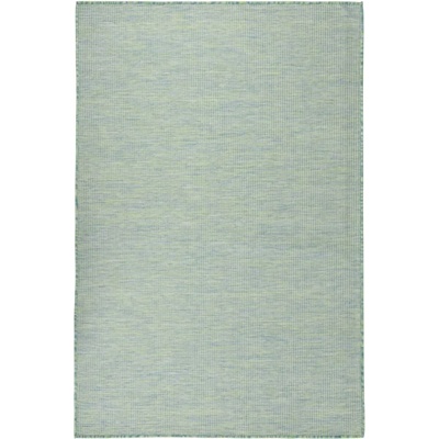 vidaXL Градински плоскотъкан килим, 120x170 см, тюркоазен (340802)