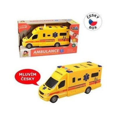 MaDe Auto Ambulance české zvuky a světlo