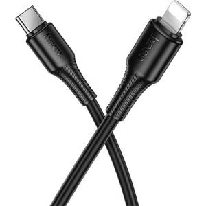 hoco. iPhone 14 Plus / 14 Pro Max / 14 Pro HOCO X120 кабел за данни Type-C - Lightning, 100 см, ЧЕРЕН X120_C_B (X120_C_B)