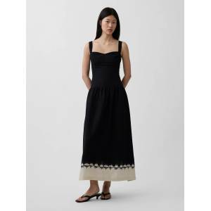 GAP Ленена макси рокля GAP GAP | Cheren | ЖЕНИ | XXS