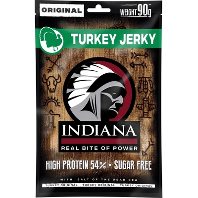 Indiana Jerky sušené mäso morčacie 90 g