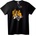 NOONEBRAND Тениска Свиреп тигър - S, Black