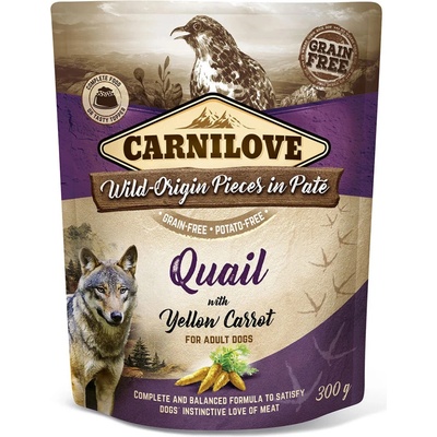 Carnilove Quail with Yellow Carrot 300 g