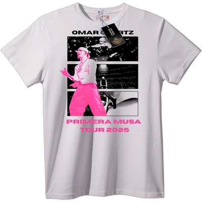 NOONEBRAND Тениска Omar Ortiz Primera Musa Турне 2025 - 2XL, White