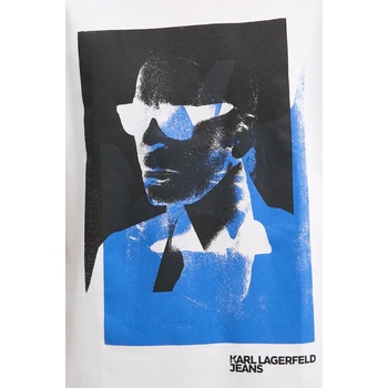 Karl Lagerfeld Jeans Памучна тениска Karl Lagerfeld Jeans (A2M17036)