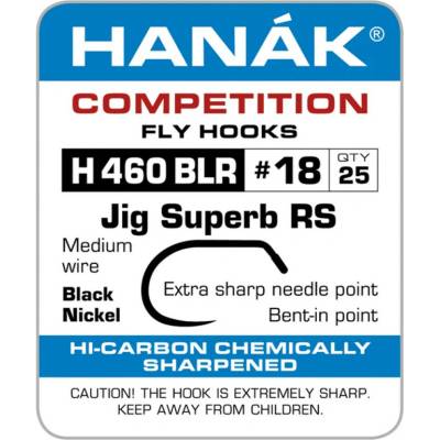 Hanák Competition Hanák Háčky H 460 BLR Jig Superb RS 25ks vel. 18