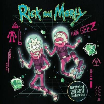 Oficiální nástěnný Rick and Morty s plakátem SQ 30,5 x 30,5|61 cm 2027