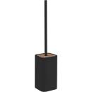 Gedy Ninfea WC štětka na postavení černá bambus