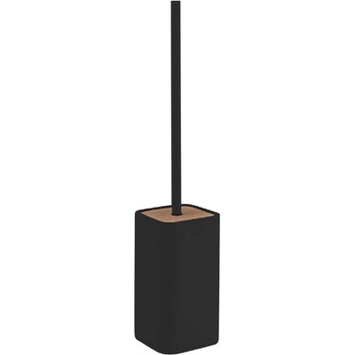 Gedy Ninfea WC štětka na postavení černá bambus
