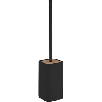 Gedy Ninfea WC štětka na postavení černá bambus