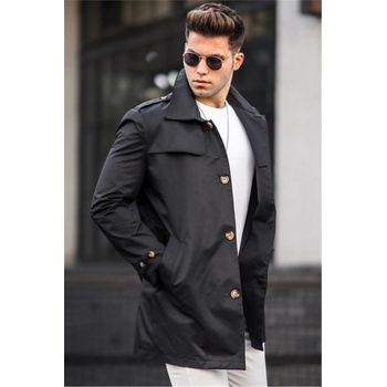 Madmext Мъжки тречкот 5108 - Черен 300433 (300433_Черно)