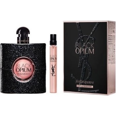 Yves Saint Laurent Black Opium Подаръчен комплект за жени Размер EDP 50 ml + 50 ml лосион за тяло