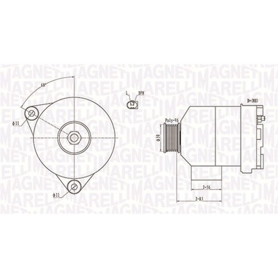 Generátor MAGNETI MARELLI 063731872010