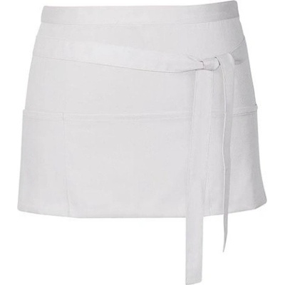Link Kitchen Wear Koktejlová zástěra X983 White 60x30cm
