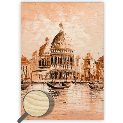 Drevený obraz Venezia II.