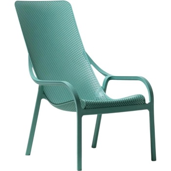Nardi Net zahradní lounge křeslo Tyrkysově modré