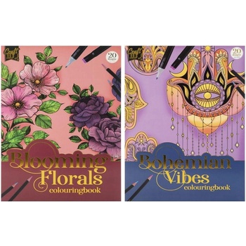 Craft ID Книжка за оцветяване, асорти, А4, 20 листа, 24 броя (6605330055)