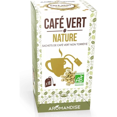 Aromandise Зелено кафе (натурално) 18 сашета | Aromandise (797005 (CAF01) ARMD)