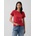 GAP Памучна тениска VintageSoft GAP GAP | Cherven | ЖЕНИ | XXS