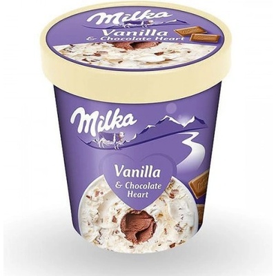 Milka Сладолед Milka ванилия и шоколад 425мл. /297гр
