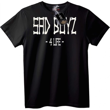 NOONEBRAND Тениска SAD BOYZ 4 LIFE - S, Black