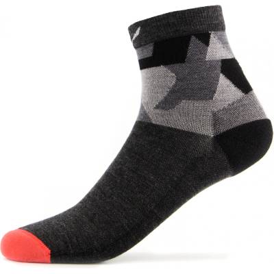 Salewa Дамски туристически чорапи Salewa Women's Pedroc Camu All Mountain QRT Sock Walking socks - Black Out - размер 39-41 (EU) (201-4860-0112)