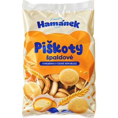 Piškoty Hamánek špaldové 120 g