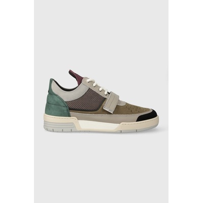 Filling Pieces Кожени маратонки Filling Pieces Low Top Blaze в сиво 10125691002 (10125691002)